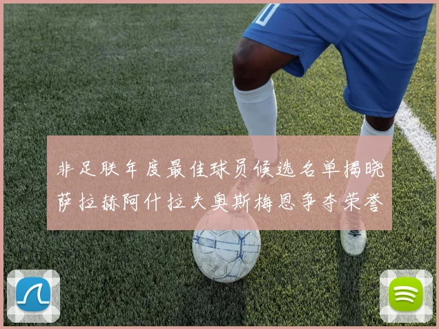 非足联年度最佳球员候选名单揭晓萨拉赫阿什拉夫奥斯梅恩争夺荣誉